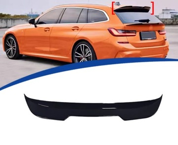 SPOJLER LOTKA DLA BMW G21 SPOILER KLAPY BAGAŻNIKA DACHOWY CZARNY POŁYSK