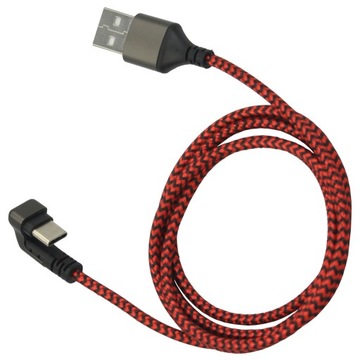 КАБЕЛЬ USB-A–USB-C С ОПЛЕТКОЙ WW331708 0,8 м