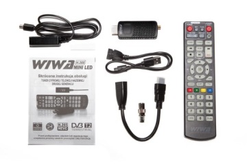Wiwa H.265 MINI LED HEVC HD DVB-T2 тюнер-декодер
