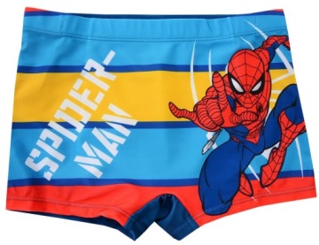 KĄPIELÓWKI bokserki SPODENKI kąpielowe SPIDER-MAN 128/134 D026C