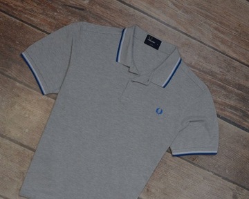 107 # FRED PERRY # SLIM FIT KOSZULKA POLO XL