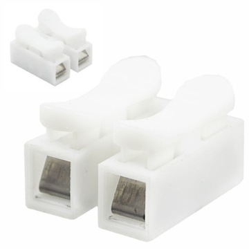 SZYBKOZŁĄCZKA PRZELOTOWA OŚWIETLENIOWA ZŁĄCZKA KOSTKA 2P 0,2-1,5 mm