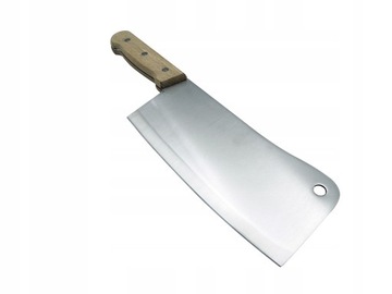 TASAK KUCHENNY STAL NIERDZEWNA SOLIDNY XXXL 38cm.