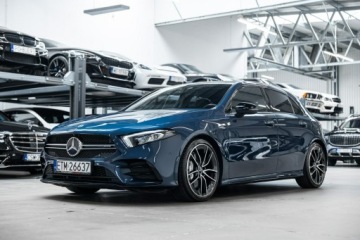 Mercedes Klasa A W177/V177 Hatchback AMG 2.0 A35 306KM 2020 Mercedes A 35 AMG Bezwypadkowy. Salon PL. Serwis., zdjęcie 10