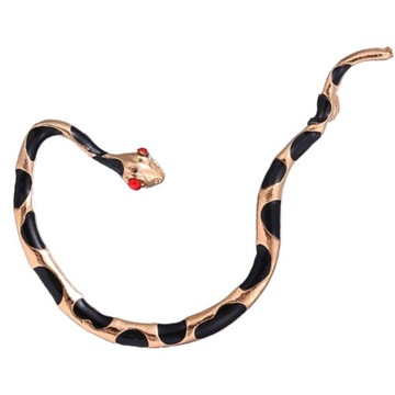 Винтажные готические серьги-каффы со змеиными ушками