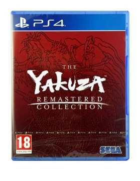 THE YAKUZA REMASTERED COLLECTION GRA PS4 NA PŁYCIE
