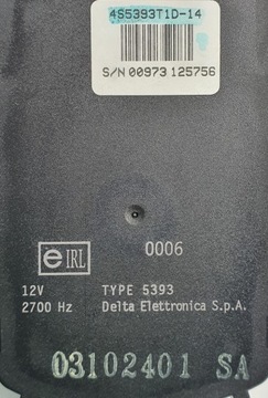 SIRÉNA ALARMU ALARM MAZDA RX-8 237000-2780