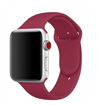 PASEK SILIKONOWY DO IWATCH 38/40/41mm|ROSE RED
