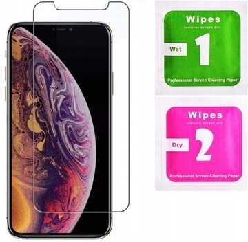 ETUI MATOWE SLIM do IPHONE X / XS CASE + SZKŁO