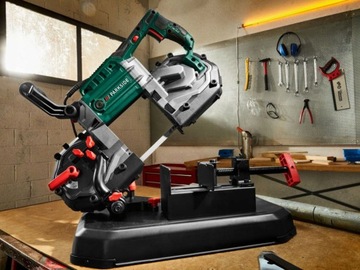 ЛЕНТОЧНАЯ ПИЛА PARKSIDE PMB 1100W B2 СТАНОК ДЛЯ РЕЗКИ МЕТАЛЛА