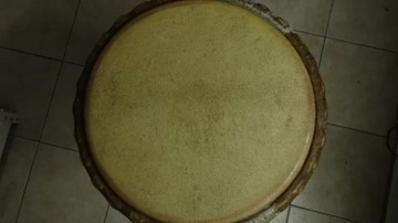 БАРАБАН DJEMBE 13 ДЮЙМОВ/62 СМ МАСТЕРСКАЯ РУЧНОЙ РАБОТЫ МАРИУШ РАННИ + КОРПУС