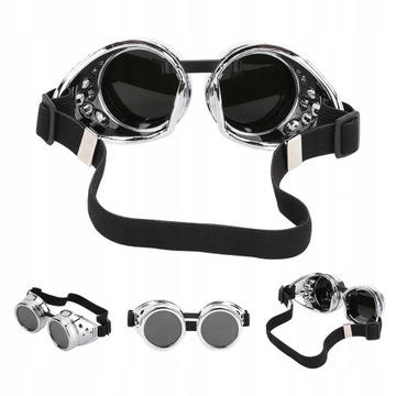 GOGLE VINTAGE OKULARY STEAMPUNK