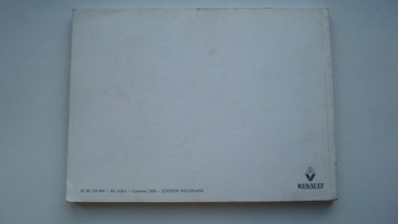 RENAULT MEGANE I 1999-2002 польская цветная инструкция, оригинал 2000 г.