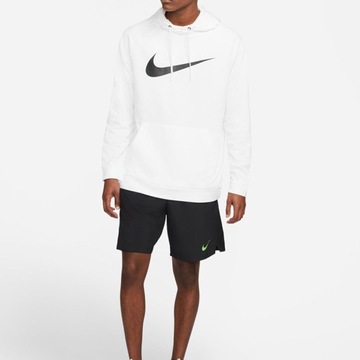 Nike klasyczna bluza męska biała oryginał Dri-Fit Hoodie CZ2425-100 L