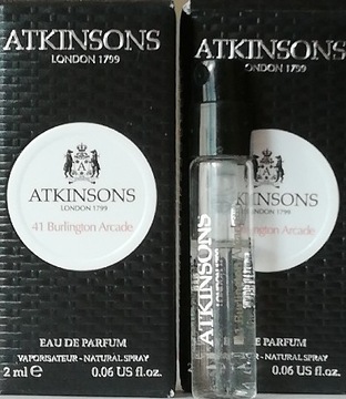 ATKINSONS 41 BURLINGTON ARCADE 2ml.