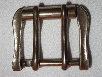 ПРЯЖКА НА РЕМЕНЬ 40мм коричневая