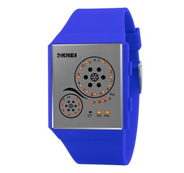 SKMEI Zegarek damski elektroniczny timer 12/24h