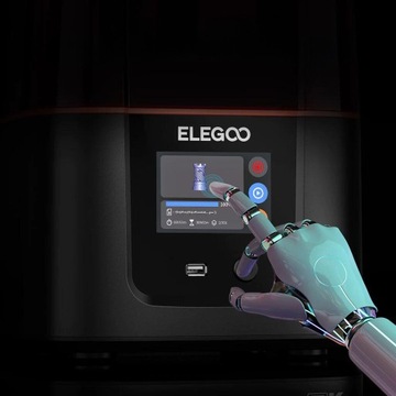 Drukarka 3D ELEGOO MARS 4 | Wysoka precyzja, Nowy oczyszczacz powietrza