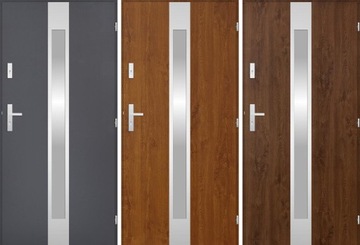 ПОЛЬСКИЕ НАРУЖНЫЕ ДВЕРИ INOX SDEL 72MM 90