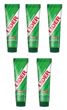 LIDER CLASSIC KREM DO GOLENIA ZIELONY TUBA 5x 65g