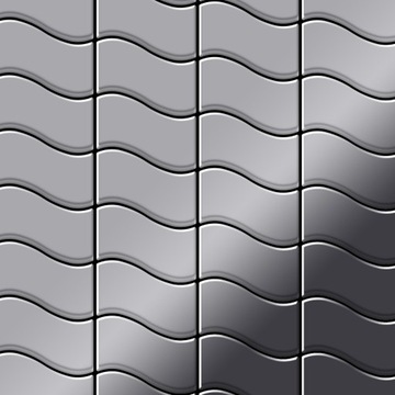 ALLOY Flux-S-S-M Mozaika Stal nierdzewna lustrzana