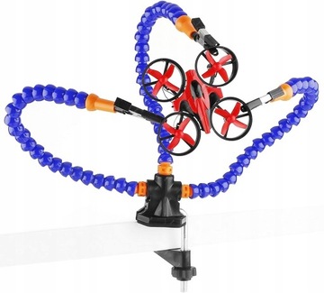 ДЕРЖАТЕЛЬ КАБЕЛЯ ДЛЯ ПЕЧАТНОЙ ПЛАТЫ ТРЕТЬЕГО РУКА, 3 ЗАЖИМА 