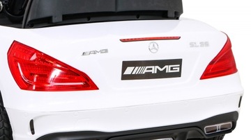 Автомобиль Mercedes Benz AMG SL65 S на аккумуляторе, белый