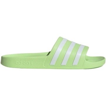 Zielone Syntetyk Buty Męskie Klapki Adidas r.44,5