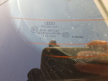 AUDI A3 8P 04-12R VÍKO KUFRU KUFRU ZADNÍ LX7W 3D