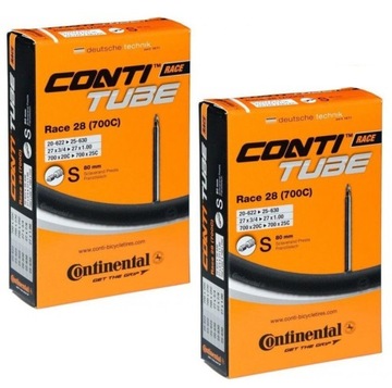 2x Dętka Continental Race 28 700x20/25C SV 80mm