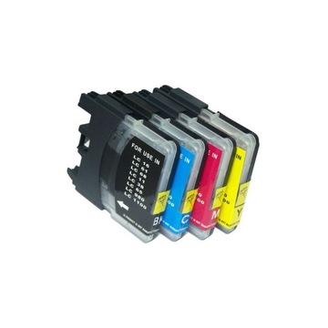 4x TUSZ DO BROTHER MFC-5895CW MFC-6490CW LC1100HY