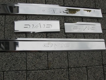 NAKŁADKI NA PROGI LISTWA HONDA CIVIC 07-2011
