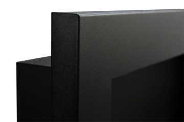 ПОДВЕСНОЙ БИОКАМИН 900x400 SLIM ЧЕРНЫЙ СО СТЕКЛОМ