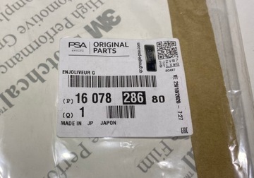 NÁLEPKA FÓLIE OSOBNÍ STRÁŽCE SLOUPEK ZADNÍ PEUGEOT 4008