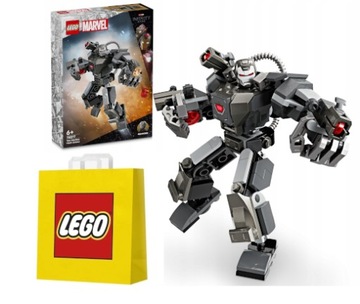 LEGO Super Heroes 76277 War Machine Mech Armor + torebka prezentowa