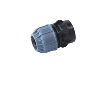 Dwuzłączka Przelot Łącznik PE 25 x 1 GW Skręcana