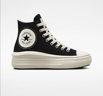 CONVERSE TRAMPKI DAMSKIE KLASYCZNE NISKIE CZARNE SZNUROWANE 37,5 975