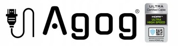 КАБЕЛЬ HDMI 2.1 ВЫСОКОСКОРОСТНОЙ 8K 60 Гц 4K 120 Гц СЕРТИФИЦИРОВАН AGOG 1,5 м