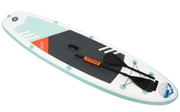 SUP BOARD Надувная доска для плавания 320 см КОМПЛЕКТ 11 в 1 Весла + Насос + Набор
