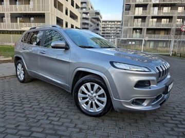 Jeep Cherokee V Terenowy 3.2 V6 272KM 2017 JEEP CHEROKEE Overland V6 3.2l benzyna 272KM 4X4 Salon PL LPG Wentylacja