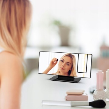 Цифровой будильник с потолочным настенным ПРОЕКТОРОМ ТЕРМОМЕТРОМ со светодиодным зеркалом