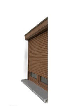 Наружная рольставня 120х150 - противовзломная