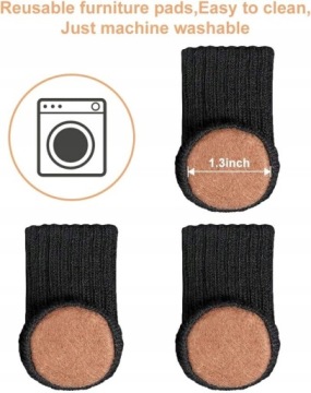 Ezprotekt 24 шт Стул носки войлок ноги колодки протекторы