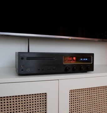 TAGA Harmony HTR-1500CD Black CD 2.0 Система BT DAB+, Tidal, Spotify, Deezer