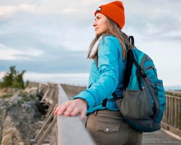 НЕОНОВАЯ ШАПКА ДЛЯ ГОЛОВЫ И УШЕЙ ЗИМНЯЯ ТЕПЛАЯ СВЕТОДИОДНАЯ ЛАМПА