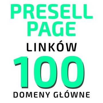 100 PRECLI domeny główne POZYCJONOWANIE Linki SEO