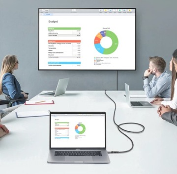 Кабель JSAUX USB-C — HDMI 4K 60 Гц MHL 3 м
