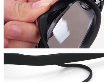 okulary do pływania korekcyjne - 5 dioptrii