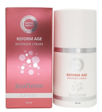 JeuDerm ReformAge Intensive Cream, przeciwzmarszczkowy krem peptydowy Korea