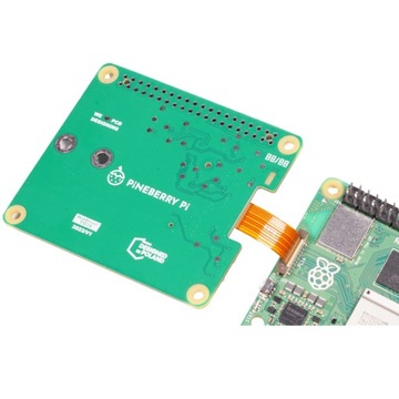 Адаптер PCIe HAT для Raspberry Pi 5 для накопителей NVMe 2230 2242 от Pineberry Pi